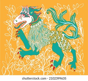 551 Yellow chinoiserie Images, Stock Photos & Vectors | Shutterstock