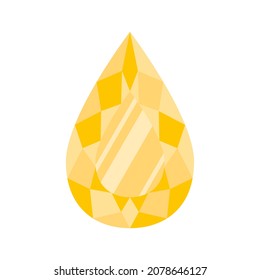 Coloca piedras preciosas de color amarillo o joya. Cristal brillante brillante brillante brillante brillante.