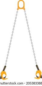 yellow drum sling for vertical drum lifting 