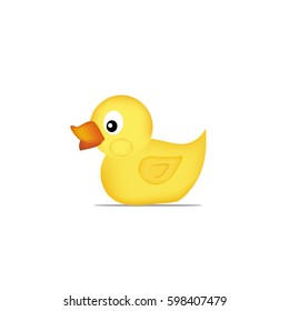Yellow duck Vector 