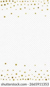 Fundo Transparente Amarelo Vetor Rico Em Poeira. Cartão de Lantejoulas Glamour. Ilustração de férias com brilho dourado. Convite para Circular Arte.