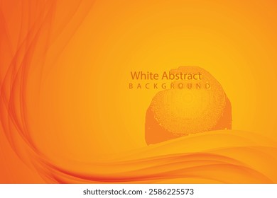 yellow dynamic abstract background. Modern lemon orange color. Can be used for posters, banners, web pages, headers, covers