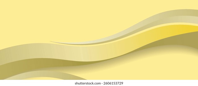 yellow dynamic abstract vector background with diagonal lines. Trendy classic colors . 3d cover of business presentation banner for sale evening party event. A fast-moving soft dot shadow	