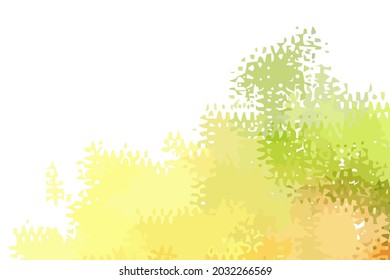 Yellow dynamic background. Abstract vector. Modern geometric design. 2D rendering digital illustration.