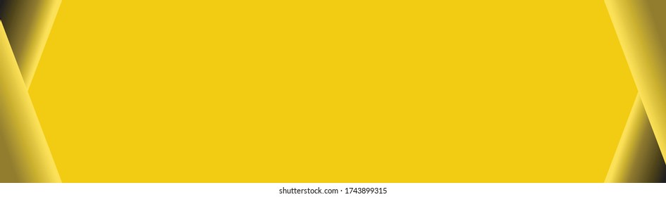 Yellow elegant, modern and simple background wallpaper vector