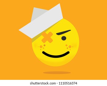 Yellow Emoji Smiley