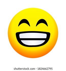 Vector Smile Icon Emoticon Icon Stock Vector (Royalty Free) 1687092865 ...