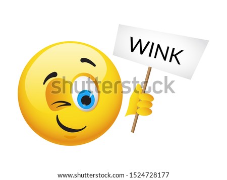 Yellow emoticons and emojis. Vector illustration in realistic style close-up