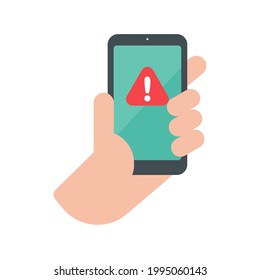 Yellow envelope. The concept of communication and email notification via online channels.