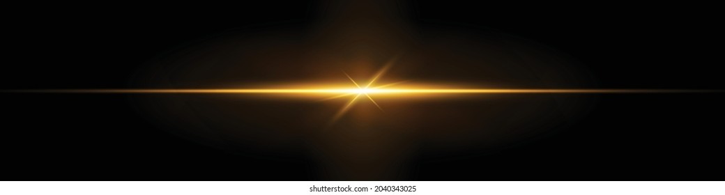 yellow explosion of light , Light in the universe background, line of color abstract, Vector illustration