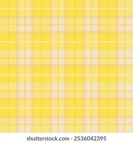 Padrão de tecido amarelo, padrão de papel de embrulho para presente, imagem de fundo de grade quadrada