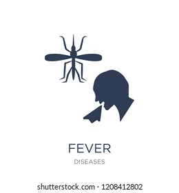 Yellow fever icon. Trendy flat vector Yellow fever icon on white background from Diseases collection, vector illustration can be use for web and mobile, eps10