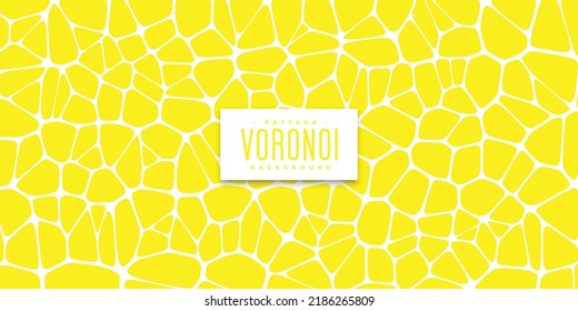 Yellow figure and white abstract background 