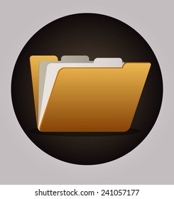 Yellow file folder icon