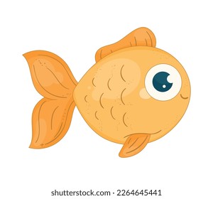 yellow fish swiming sealife animal