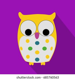 Yellow Flat Owl 