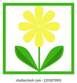 Yellow Flower Logo