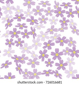 Yellow flower is the sky. The tulip is in the spring. Yellow flower is vector for seamless, pattern and background. Draw image and not trace or copy.