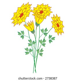 yellow flowers