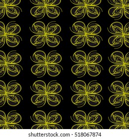 Yellow flowers, background