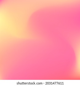 Yellow Fluid Bright Pink Liquid Swirl Gradient Mesh. Watercolor Sunrise Warm Color Design Picture. Red Neon Trendy Sunset Vibrant Gradient Background. Pastel Flow Curve Orange Peach Wallpaper.