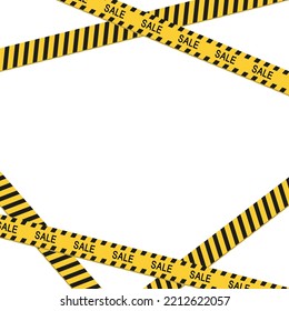 Vector de descuento de fletamentos amarillos en fondo transparente