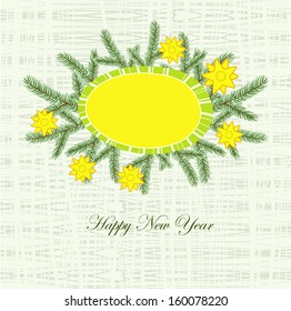 Yellow frame and  fir free