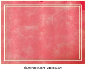 yellow frame on red background wedding card,vector illustration