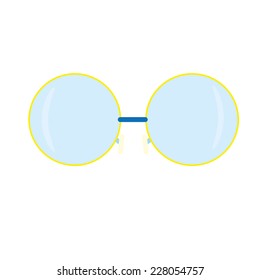 yellow frame sunglasses