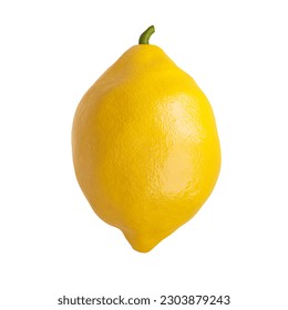 yellow fruit lemon 3d vector is ingredient for cookin