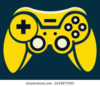 Amarillo Game Controller Logo victor 