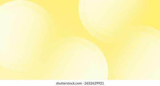 Fondo abstracto geométrico amarillo con patrones circulares geométricos