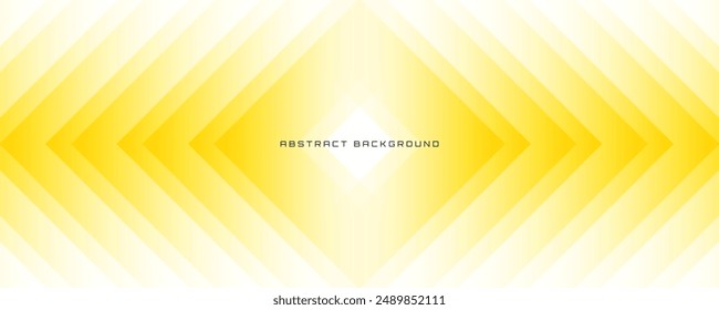 Fondo abstracto geométrico amarillo superpone la capa en el espacio brillante con la decoración del efecto de la forma del recorte. Concepto moderno del estilo de las flechas del elemento del Diseño gráfico para el Anuncio del Web, el volante, la tarjeta o la cubierta del folleto