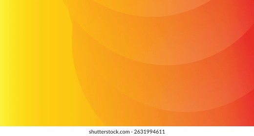 Yellow geometric abstract background overlap layer on bright space with lines effect decoration. Modern graphic design element circles style concept for banner.