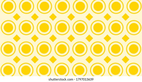 yellow geometric background. yellow circle background. Yellow color texture background. abstrack art background. design pattern with geometric shapes