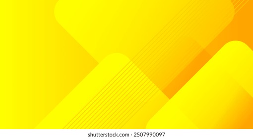 Fondo geométrico amarillo con color degradado, Fondo geométrico abstracto dinámico amarillo 