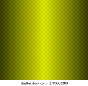 Gelber, geometrischer Hintergrund im Origami-Stil mit Farbverlauf. Gelbe, polygonale Rechtecke, Illustration. Helles abstraktes Rhombus-Mosaik-Hintergrund für Design, Druck, Web. Nahtlose Vektorgrafik.