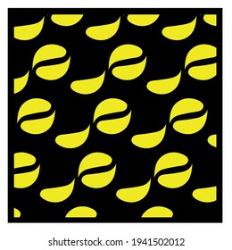 Yellow geometric patterns.
Abstract background and Seamless texture design.