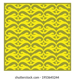 Yellow geometric patterns. Abstract background and Seamless texture design.