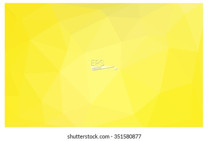 Yellow geometric rumpled triangular low poly style origami gradient illustration graphic background. Vector polygonal design for your business. Yellow geometric rumpled triangular low poly style origami gradient illustration graphic background. Vector polygonal design for your business.