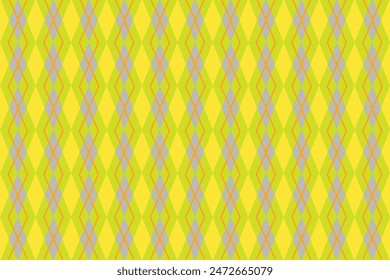 Yellow Geometric seamless pattern background