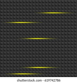 yellow geometric texture of the pyramids pattern