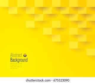 Yellow geometric texture. Vector background can be used in cover design, book design, website background, CD cover, advertising.