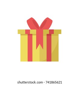 Yellow Gift Box