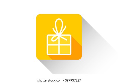 yellow gift icon