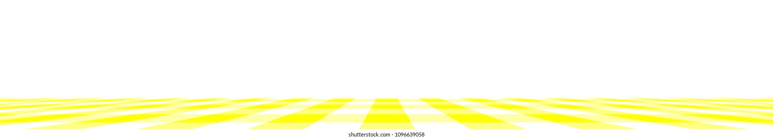 Yellow Gingham pattern. Texture from rhombus/squares for - plaid, tablecloths, clothes, shirts, dresses, paper, bedding, blankets, quilts and other textile products. Vector illustration.