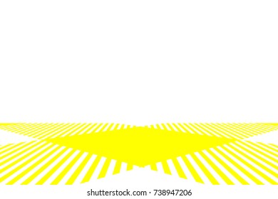Yellow Gingham pattern. Texture from rhombus/squares for - plaid, tablecloths, clothes, shirts, dresses, paper, bedding, blankets, quilts and other textile products. Vector illustration.
