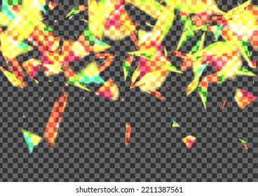 Yellow Glare Background Transparent Vector. Spot Shade Illustration. Glow Space Design. Bright Layer. Element Sparks Template.