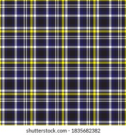 Yellow Glen Plaid textured seamless pattern suitable for fashion textiles and graphics