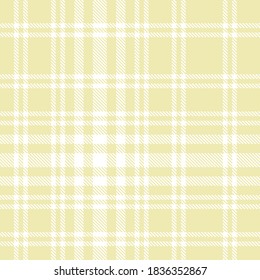 Yellow Glen Plaid textured seamless pattern suitable for fashion textiles and graphics